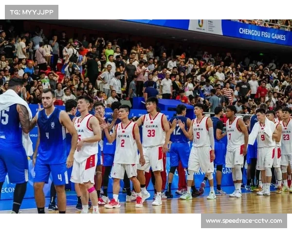 总决赛赛后球员握手致意，展现体育精神